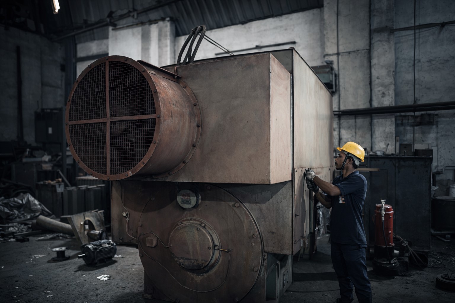 3000 KW HT Motor Rewinding